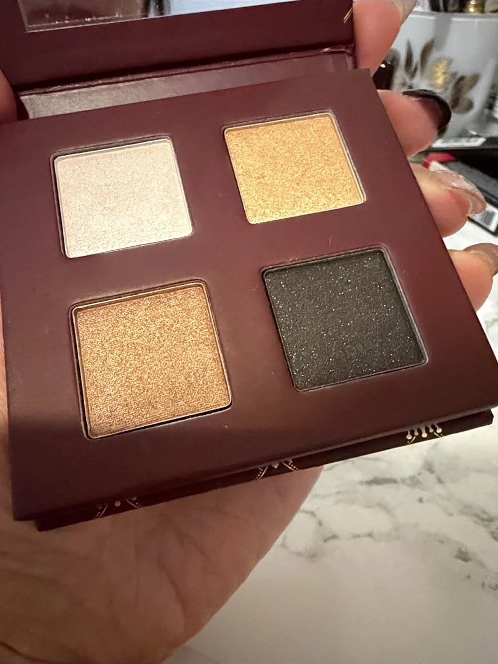NIB LORAC Gold Satin Eyeshadow palette 8g